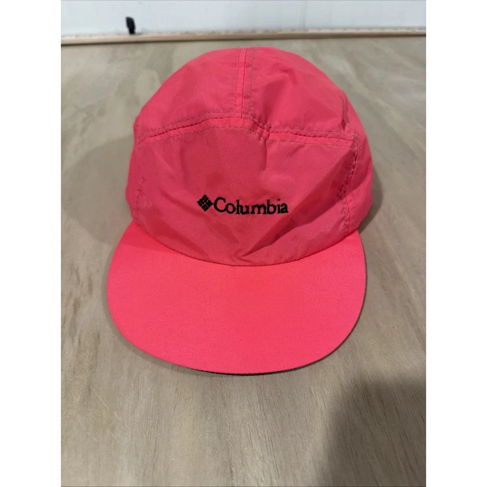 VTG Columbia Pink Ski Schooner‎ Bank Cachalot Unisex Hat Shell